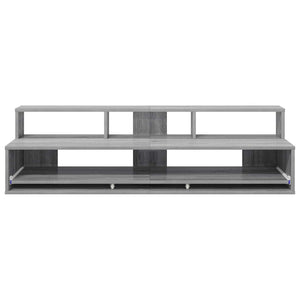 Γραφείο Στούντιο Γκρι Sonoma 130 x 42,5 x 36 εκ - Pakobazaar