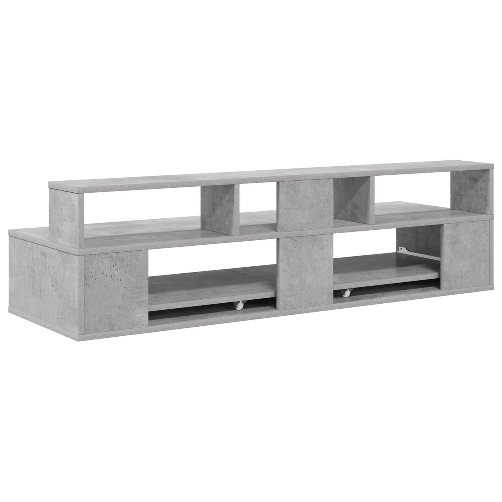 Γραφείο Στούντιο Γκρι Σκυροδέματος 110 x 42,5 x 36 εκ - Pakobazaar