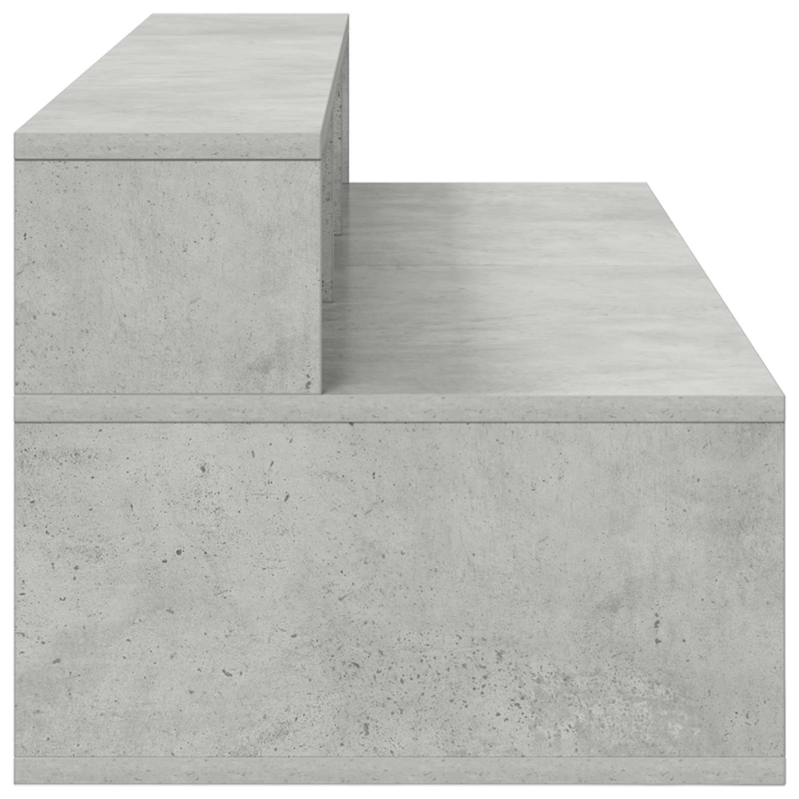 Γραφείο Στούντιο Γκρι Σκυροδέματος 110 x 42,5 x 36 εκ - Pakobazaar