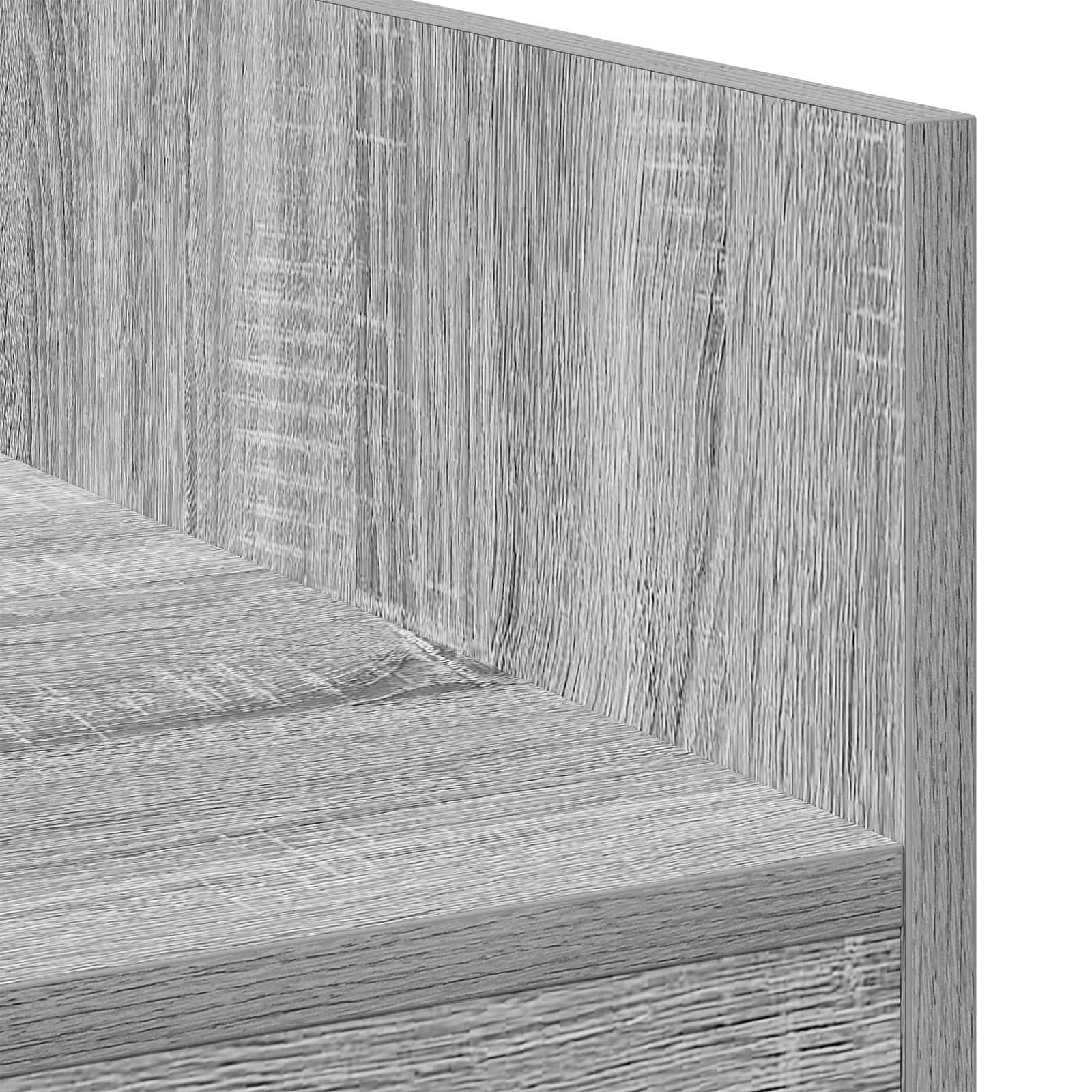 Πίνακας DJ Γκρι Sonoma 102 x 45 x 102 εκ. Επεξεργασμένο Ξύλο - Pakobazaar