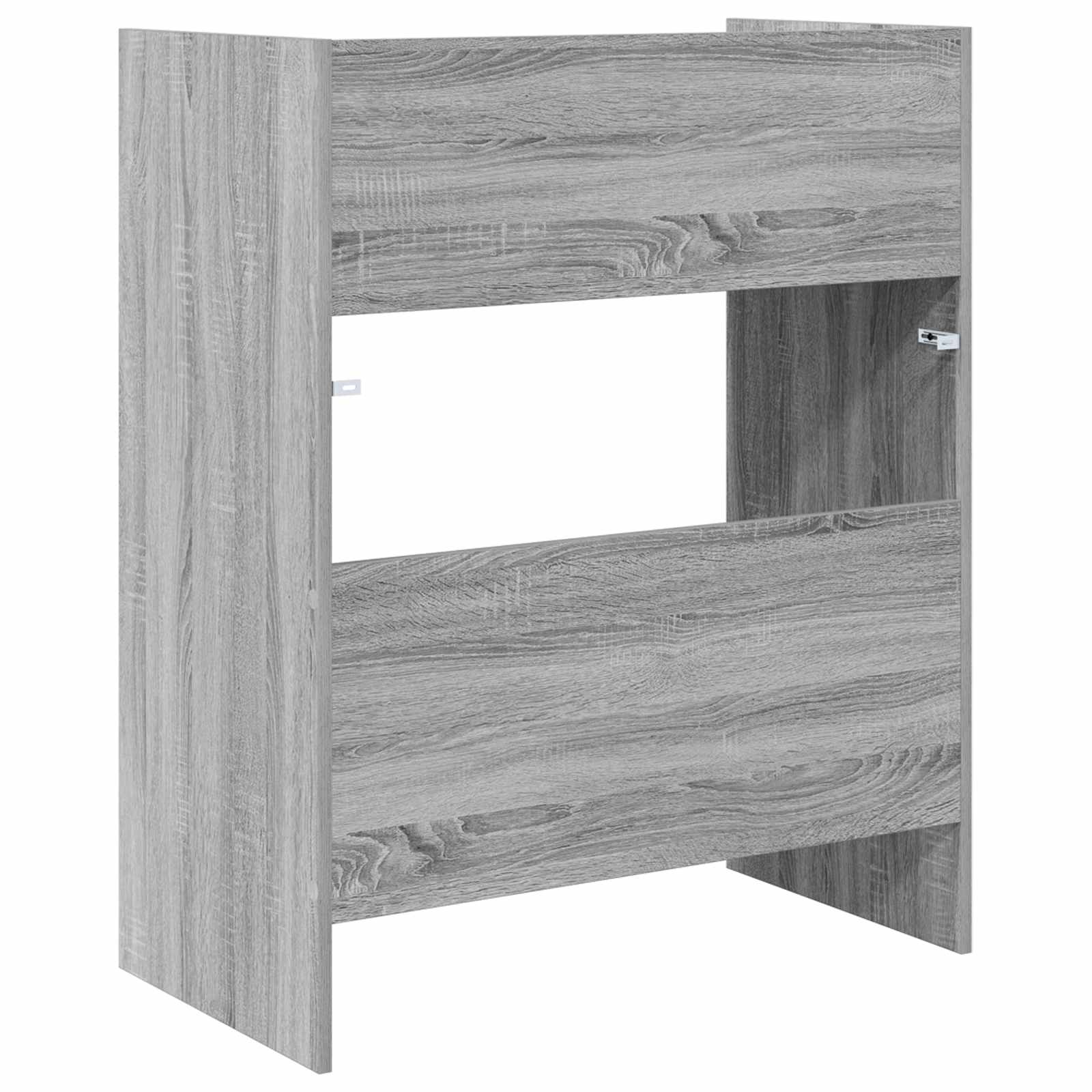 Πίνακας DJ Γκρι Sonoma 102 x 45 x 102 εκ. Επεξεργασμένο Ξύλο - Pakobazaar