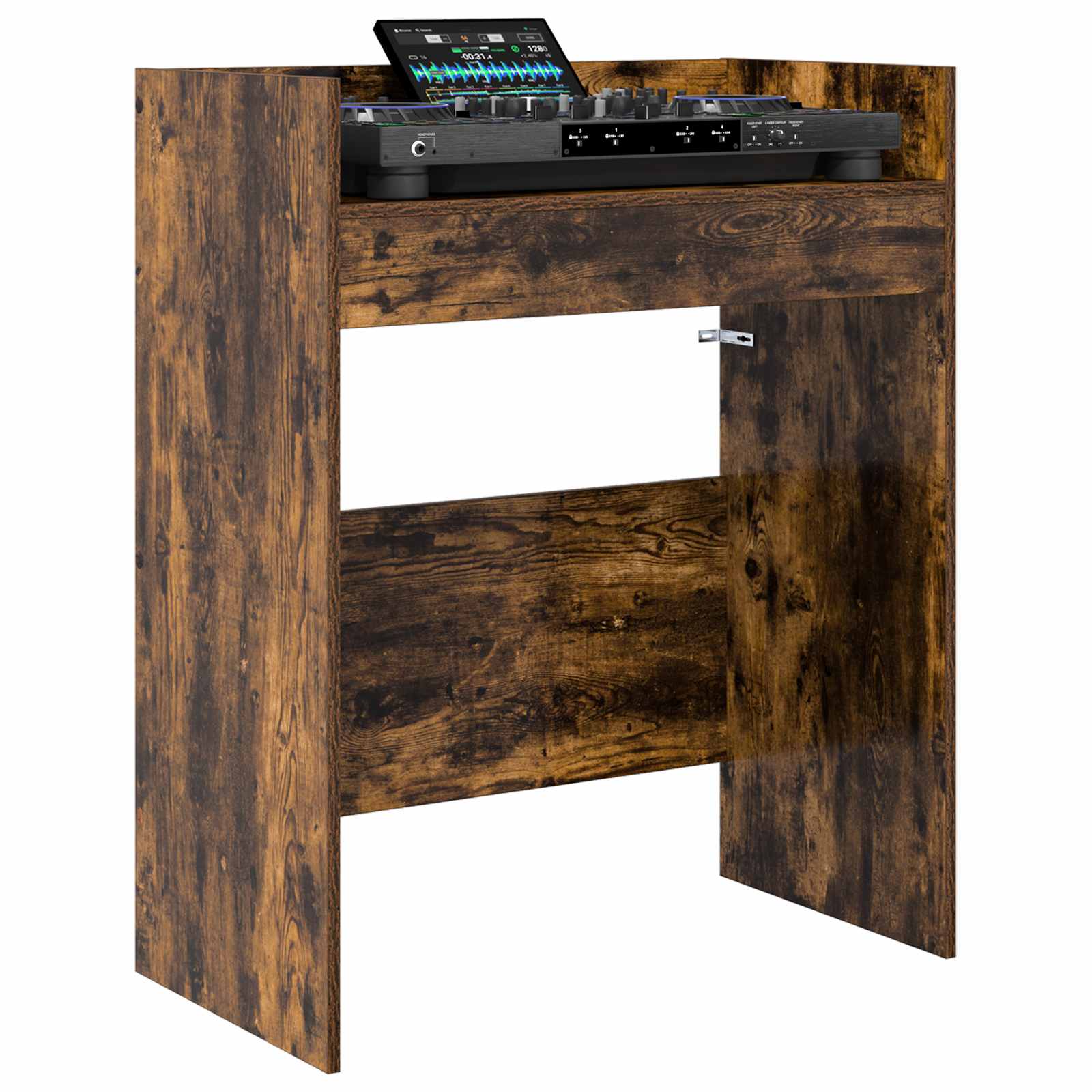 Πίνακας DJ Καπνισμένο Ξύλο Δρυός 82 x 45 x 102 εκ.