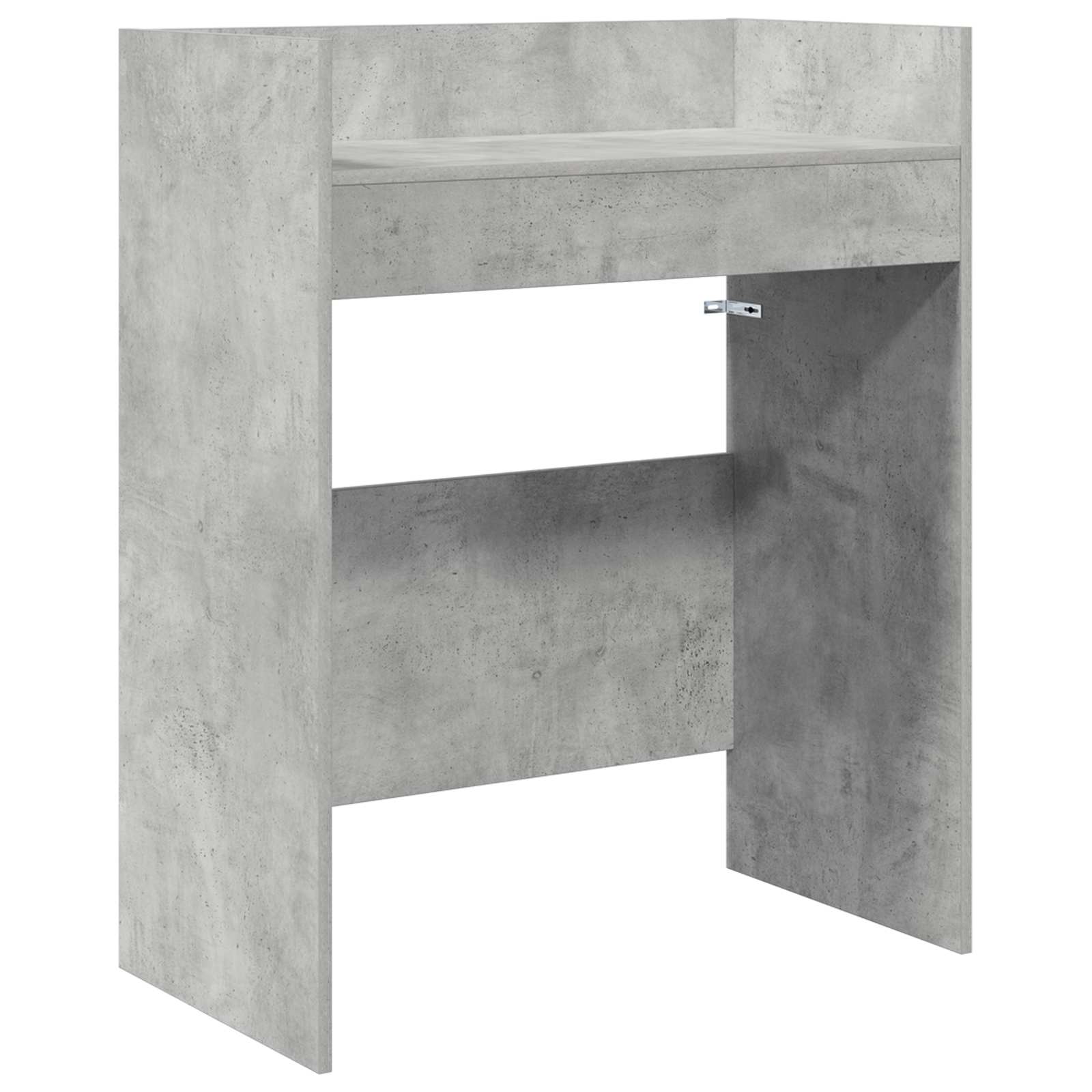 Πίνακας DJ Γκρι Σκυροδέματος 62 x 45 x 102 εκ. - Pakobazaar
