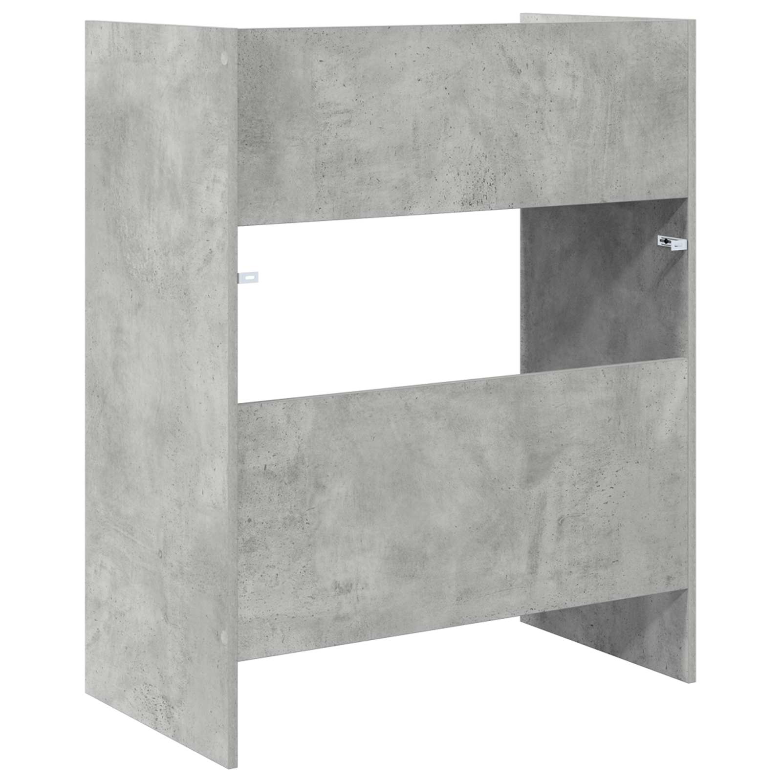 Πίνακας DJ Γκρι Σκυροδέματος 62 x 45 x 102 εκ. - Pakobazaar