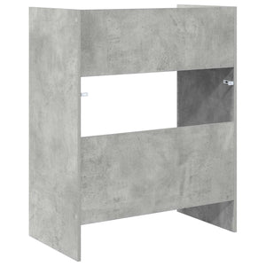 Πίνακας DJ Γκρι Σκυροδέματος 62 x 45 x 102 εκ. - Pakobazaar