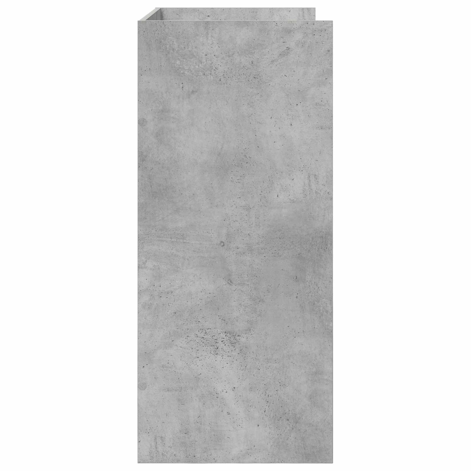 Πίνακας DJ Γκρι Σκυροδέματος 62 x 45 x 102 εκ. - Pakobazaar