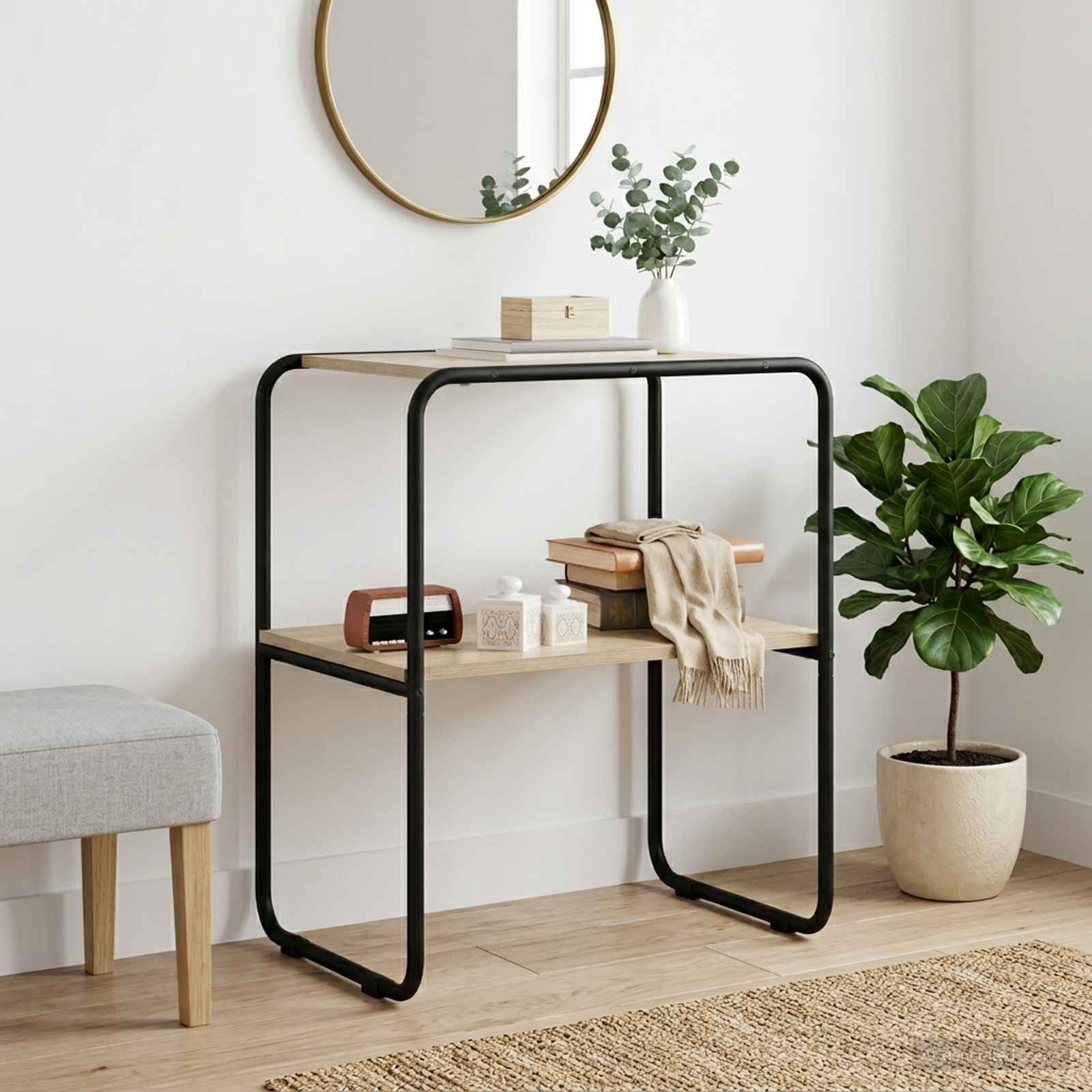 Τραπέζι κονσόλας Sonoma Δρυς 60 x 42,5 x 70 εκ - Pakobazaar