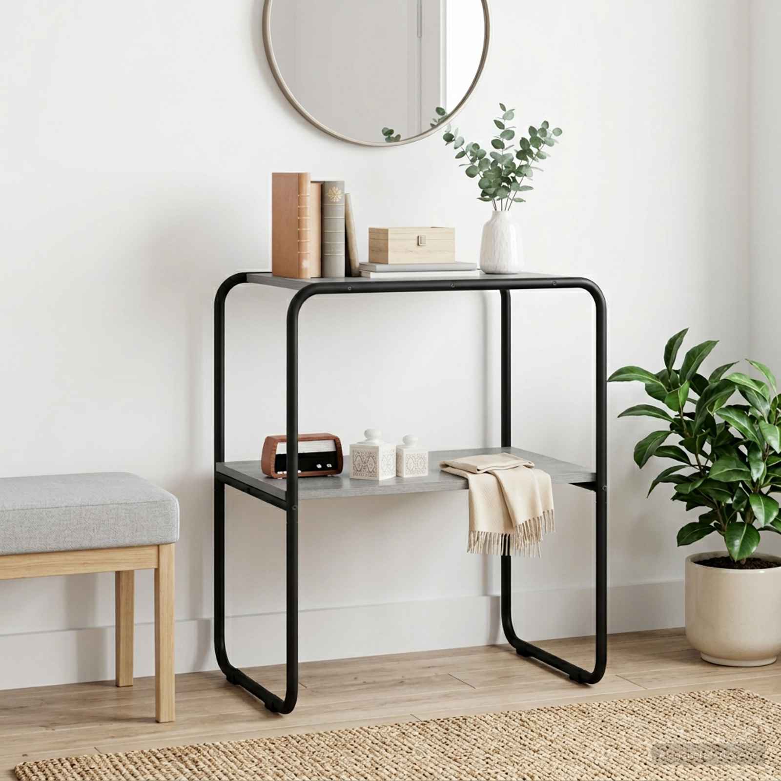 Τραπέζι κονσόλας Γκρι Sonoma 80 x 42,5 x 70 εκ - Pakobazaar