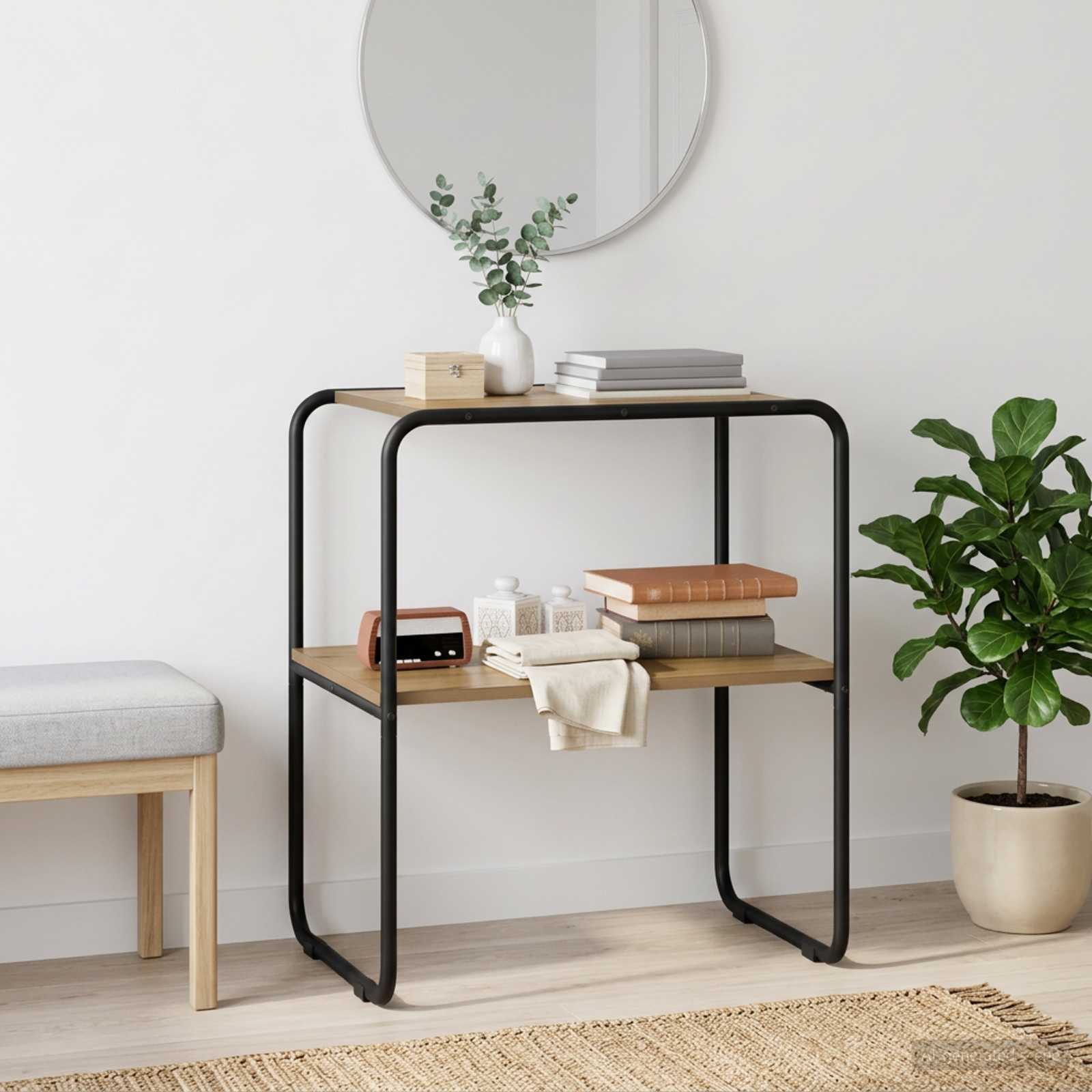 Τραπέζι κονσόλας Artisan Δρυς 80 x 42,5 x 70 εκ - Pakobazaar