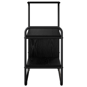 Τραπέζι κονσόλας Μαύρη Δρυς 80 x 35 x 75 cm Επεξεργασμένο Ξύλο - Pakobazaar