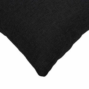 Κάλυμμα Μαξιλαριού 2 pcs HEERLEN Μαύρο 30 x 30 cm