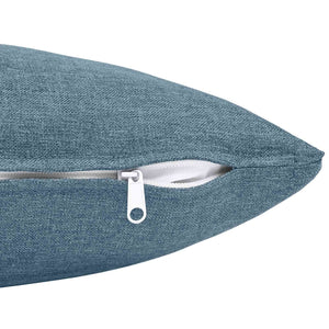 Κάλυμμα Μαξιλαριού 6 τμχ. HEERLEN Μπλε τζην 30 x 30 cm Ύφασμα