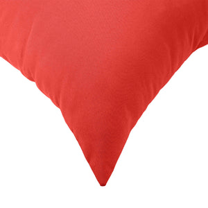 Κάλυμμα Μαξιλαριού 6 pcs HEERLEN Κόκκινο 30 x 30 cm Πολυεστέρας - Pakobazaar