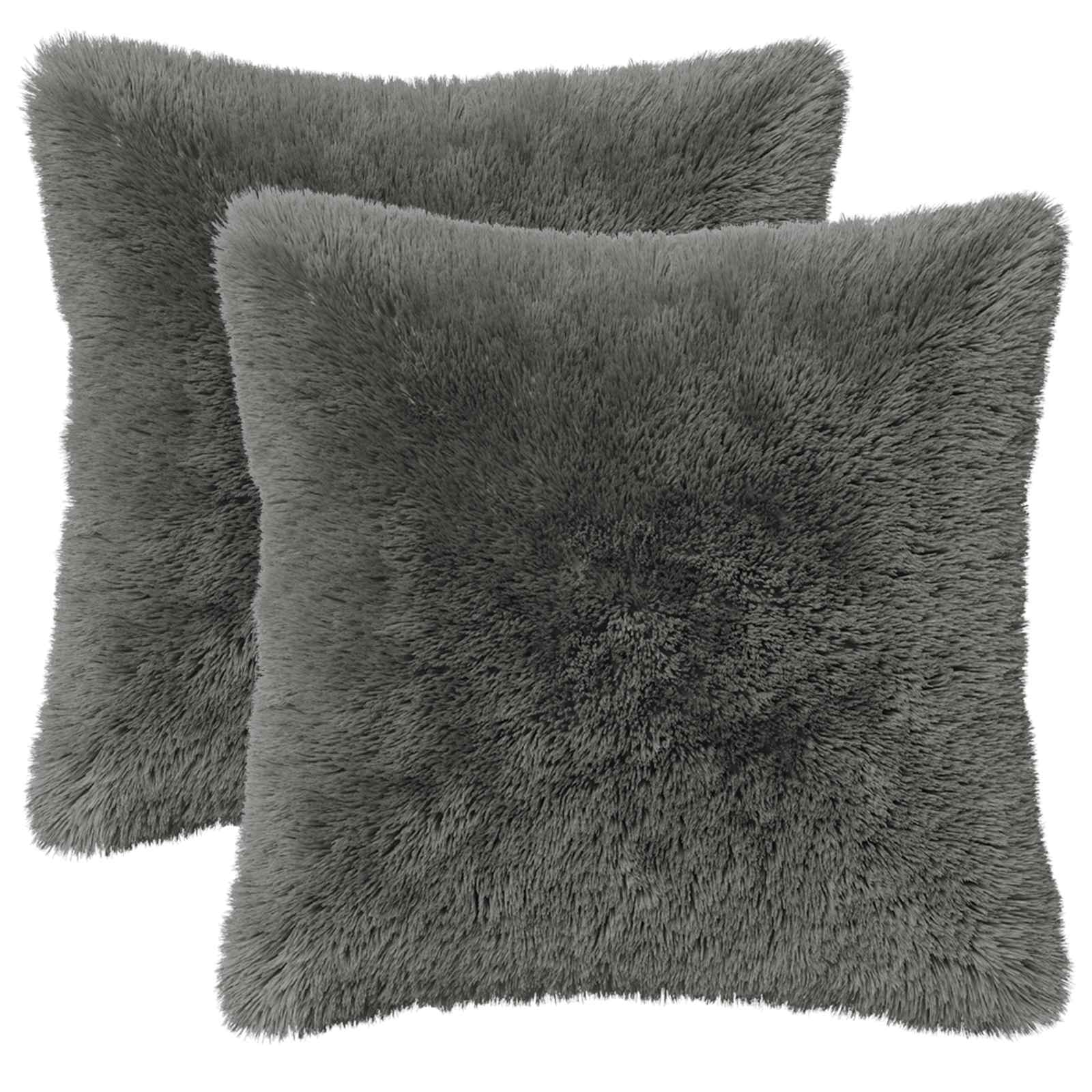 Κάλυμμα Μαξιλαριού 2 pcs HEERLEN Ανοιχτό γκρι 30 x 30 cm - Pakobazaar