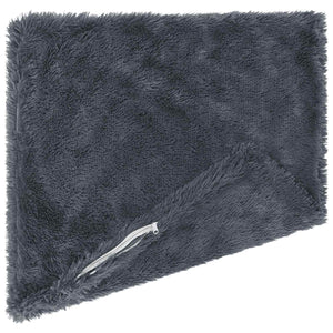 Κάλυμμα Μαξιλαριού 2 pcs HEERLEN Ανθρακί 30 x 30 cm PV Φλίς