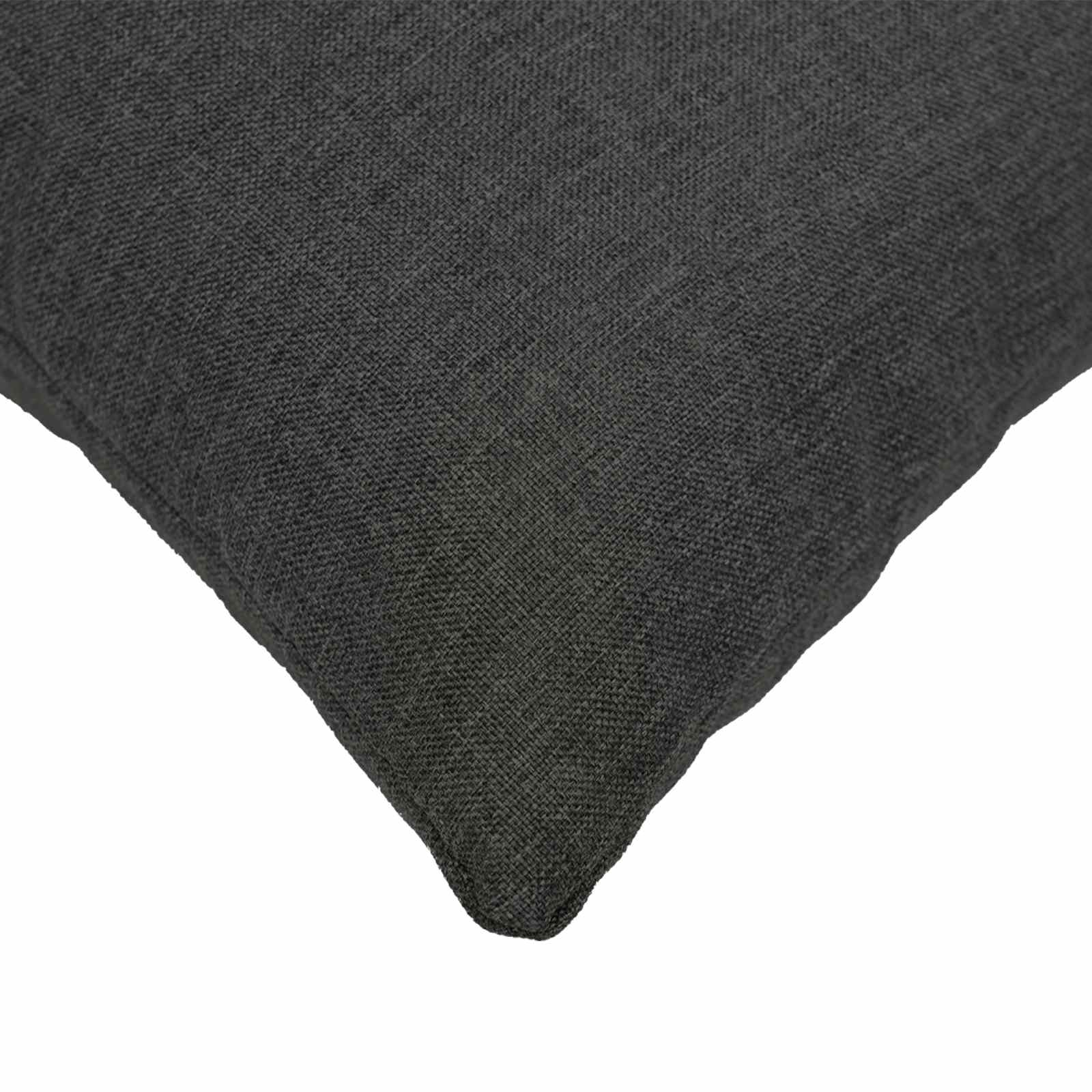 Κάλυμμα Μαξιλαριού 2 pcs HEERLEN Σκούρο Γκρι 30 x 50 cm