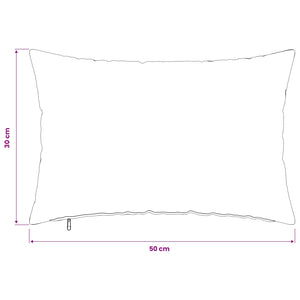 Κάλυμμα Μαξιλαριού 2 pcs HEERLEN Σκούρο Γκρι 30 x 50 cm