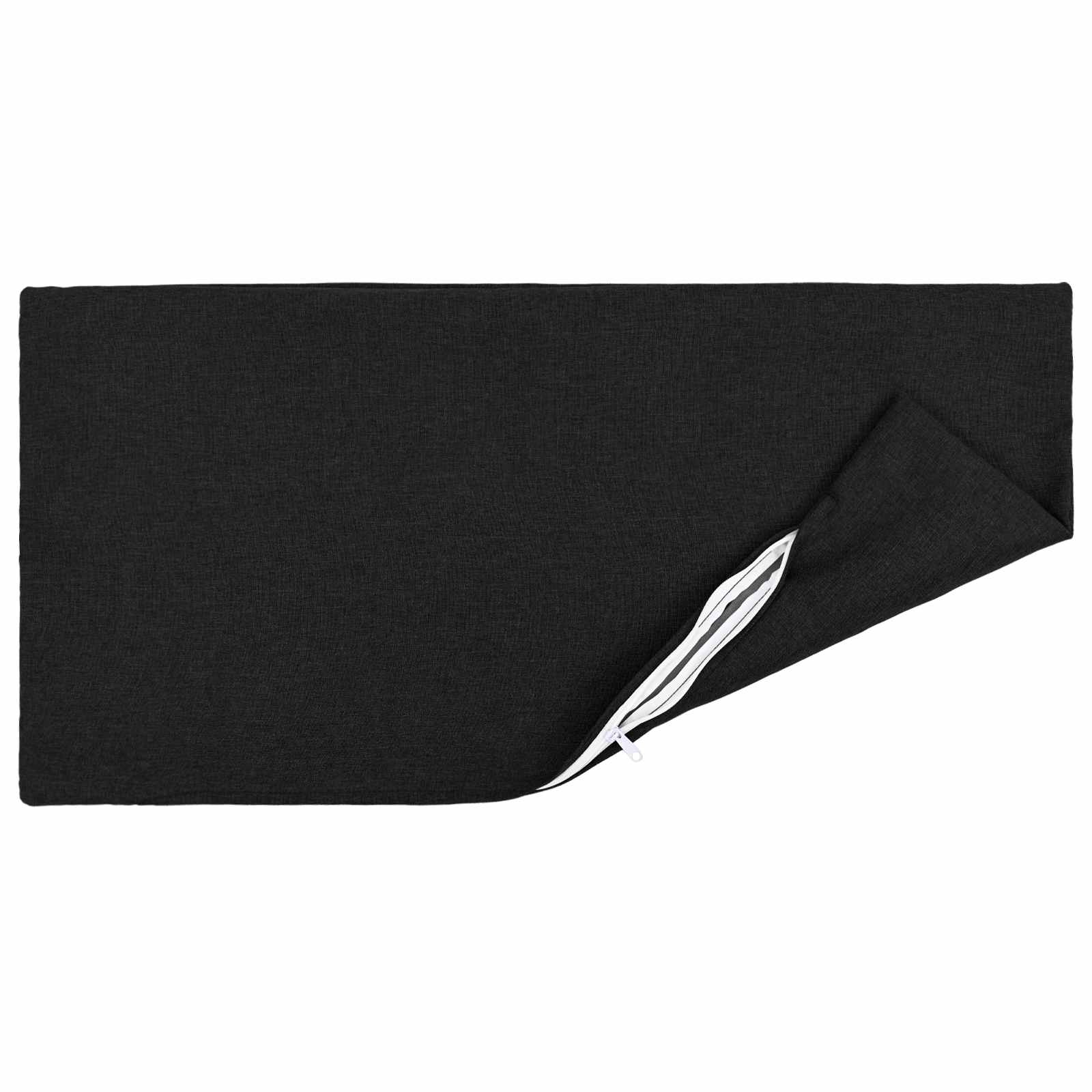Κάλυμμα Μαξιλαριού 2 pcs HEERLEN Μαύρο 30 x 50 cm