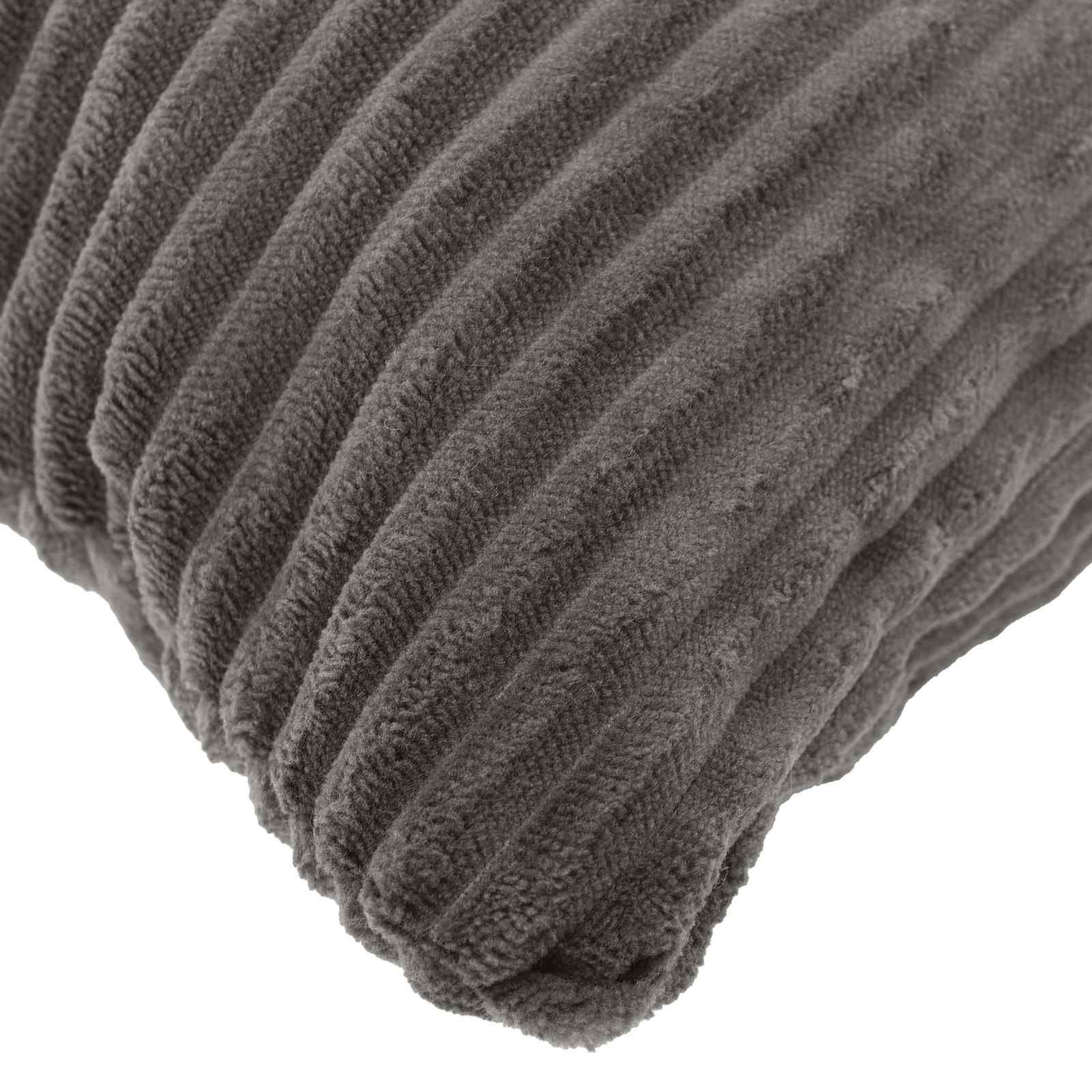 Κάλυμμα Μαξιλαριού 2 pcs HEERLEN Σκούρο Γκρι 30 x 50 cm - Pakobazaar