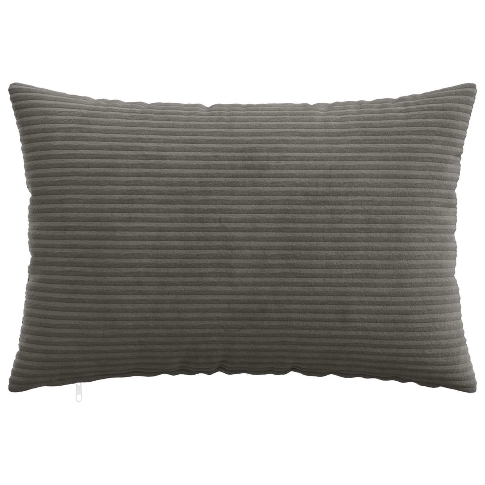 Κάλυμμα Μαξιλαριού 2 pcs HEERLEN Σκούρο Γκρι 30 x 50 cm - Pakobazaar