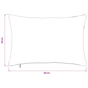 Κάλυμμα Μαξιλαριού 6 pcs HEERLEN Κόκκινο Πορτοκαλί 30 x 50 cm