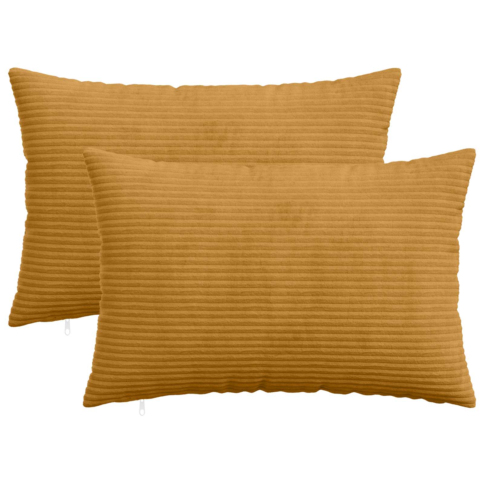 Κάλυμμα Μαξιλαριού 2 pcs HEERLEN Κίτρινο 30 x 50 cm κορντουρόι - Pakobazaar