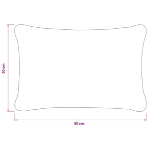 Κάλυμμα Μαξιλαριού 2 pcs HEERLEN Σκούρο Πράσινο 30 x 50 cm