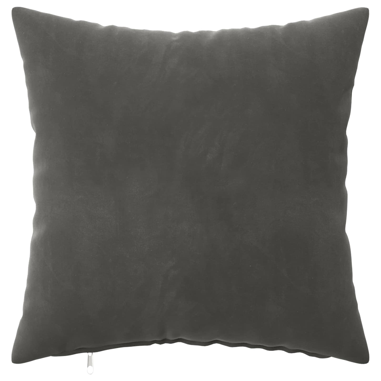 Κάλυμμα Μαξιλαριού 6 pcs HEERLEN Σκούρο Γκρι 35 x 35 cm Βελούδο