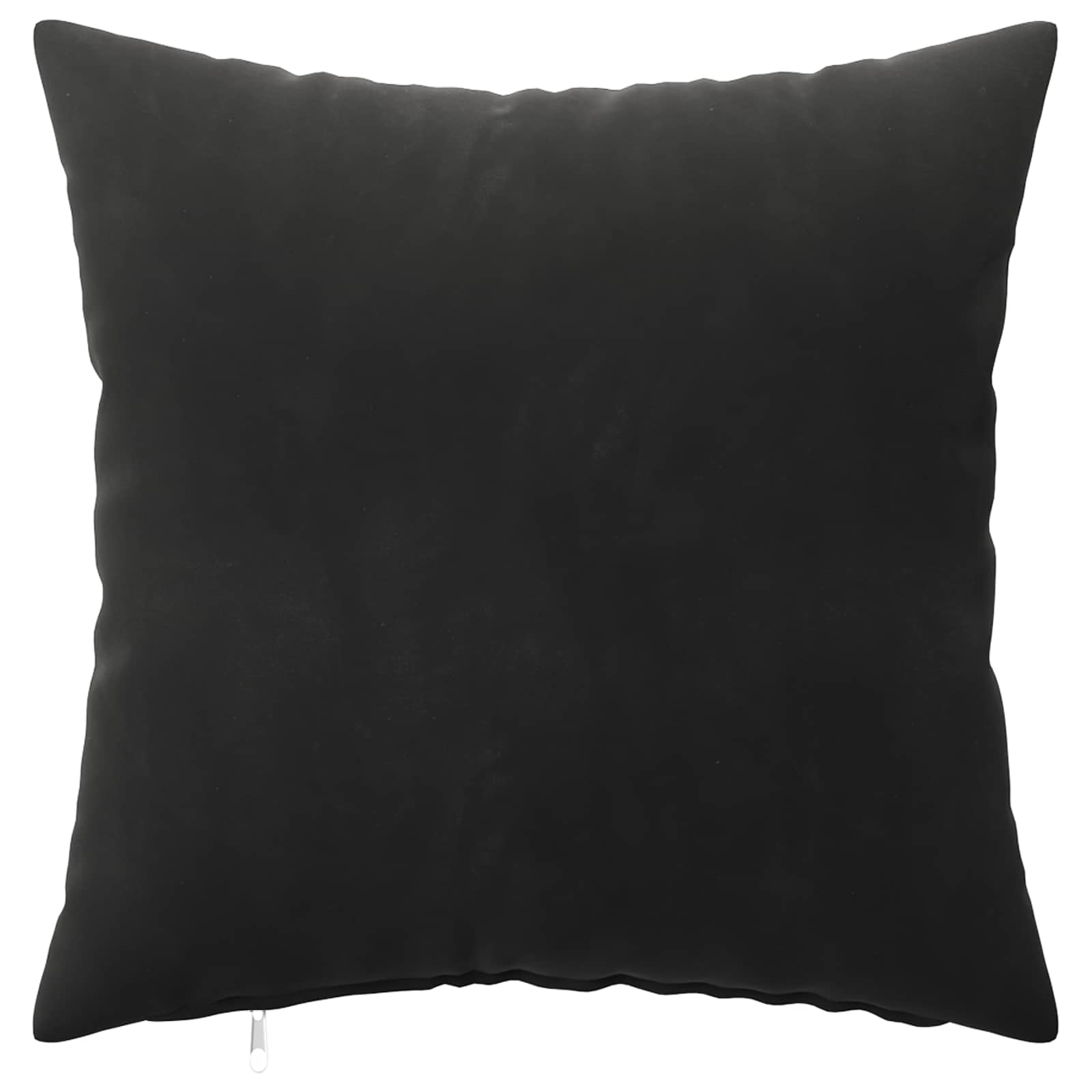 Κάλυμμα Μαξιλαριού 2 pcs HEERLEN Μαύρο 35 x 35 cm Βελούδο