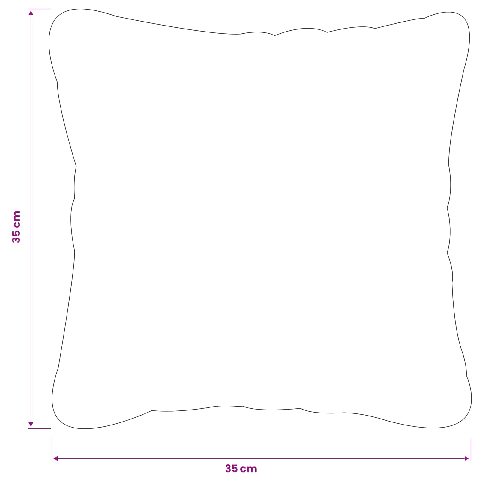 Κάλυμμα Μαξιλαριού 2 pcs HEERLEN Πράσινο 35 x 35 cm Πολυεστέρας - Pakobazaar