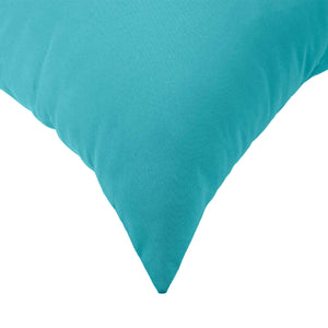 Κάλυμμα Μαξιλαριού 6 pcs HEERLEN Τιρκουάζ 35 x 35 cm - Pakobazaar