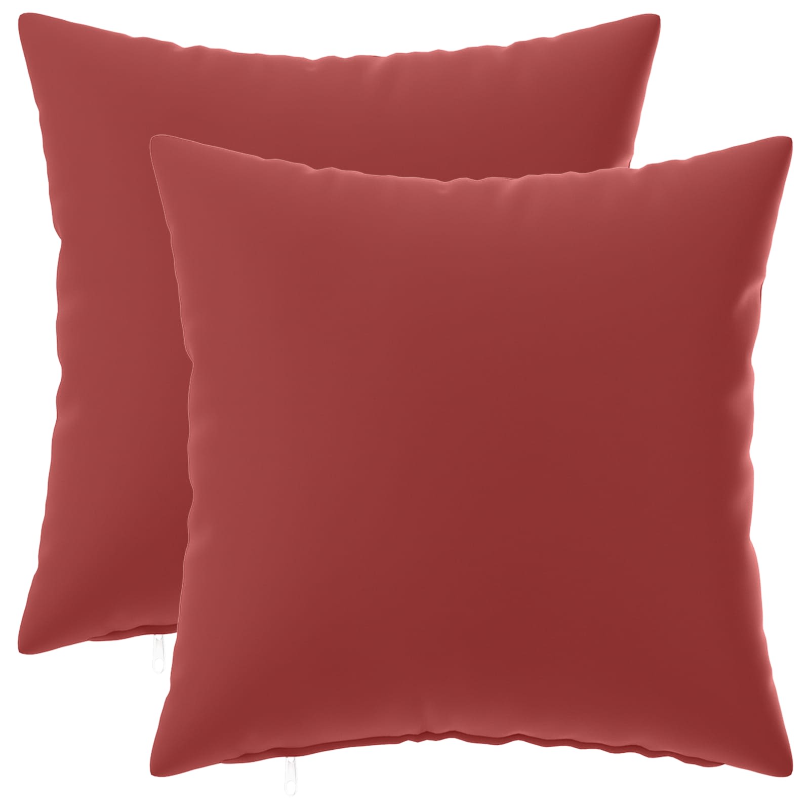 Κάλυμμα Μαξιλαριού 2 pcs HEERLEN Κόκκινο 35 x 35 cm Πολυεστέρας - Pakobazaar