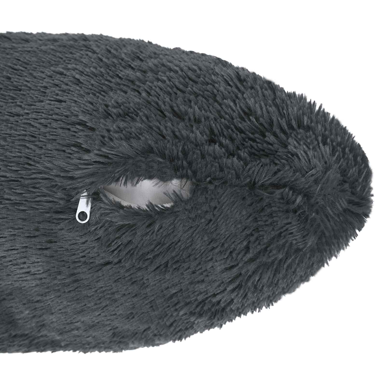 Κάλυμμα Μαξιλαριού 2 pcs HEERLEN Ανθρακί 35 x 35 cm PV Φλίς - Pakobazaar