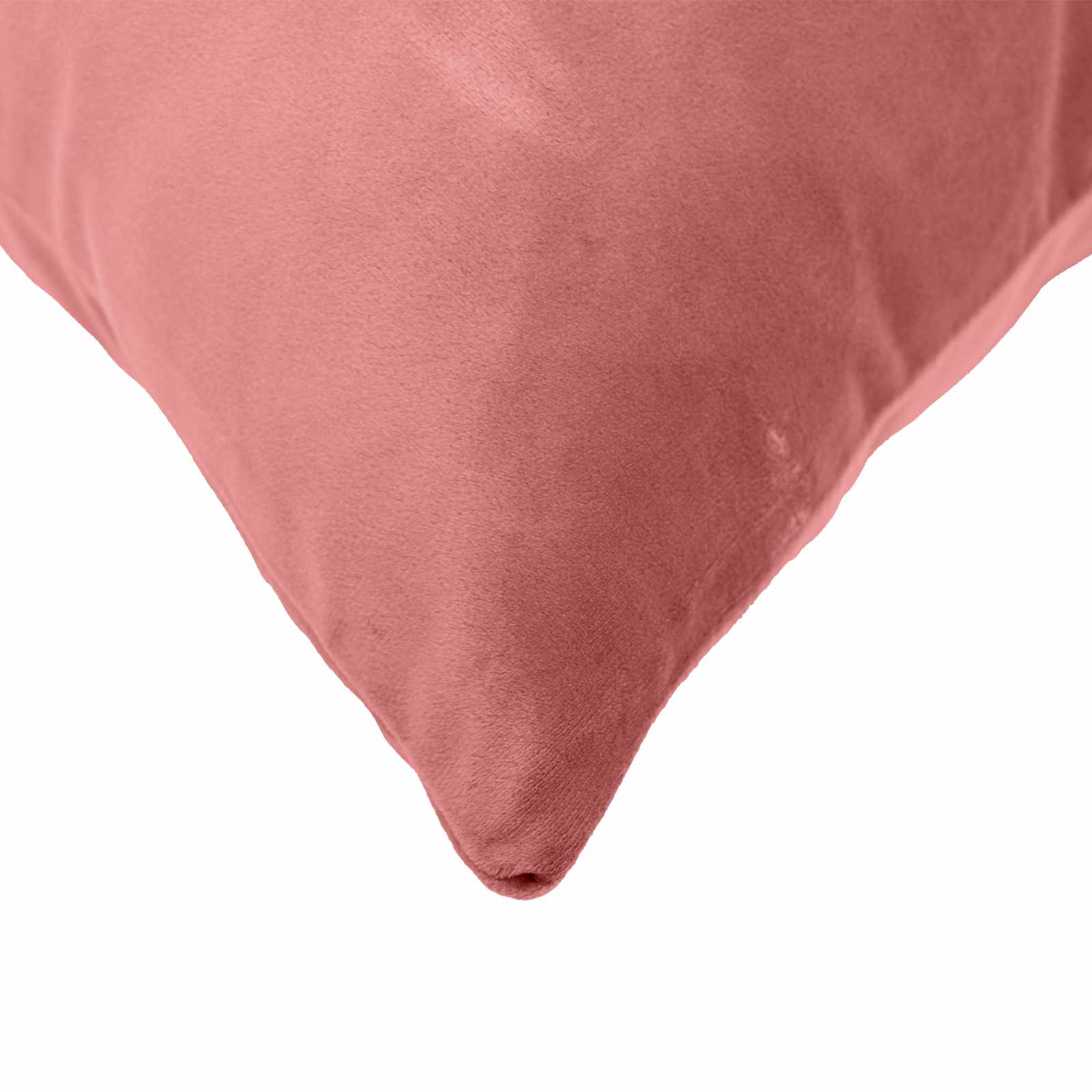 Κάλυμμα Μαξιλαριού 6 pcs HEERLEN Ροζ 40 x 40 cm Βελούδο - Pakobazaar
