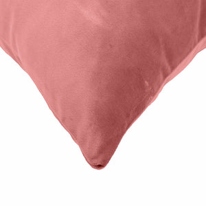 Κάλυμμα Μαξιλαριού 6 pcs HEERLEN Ροζ 40 x 40 cm Βελούδο - Pakobazaar