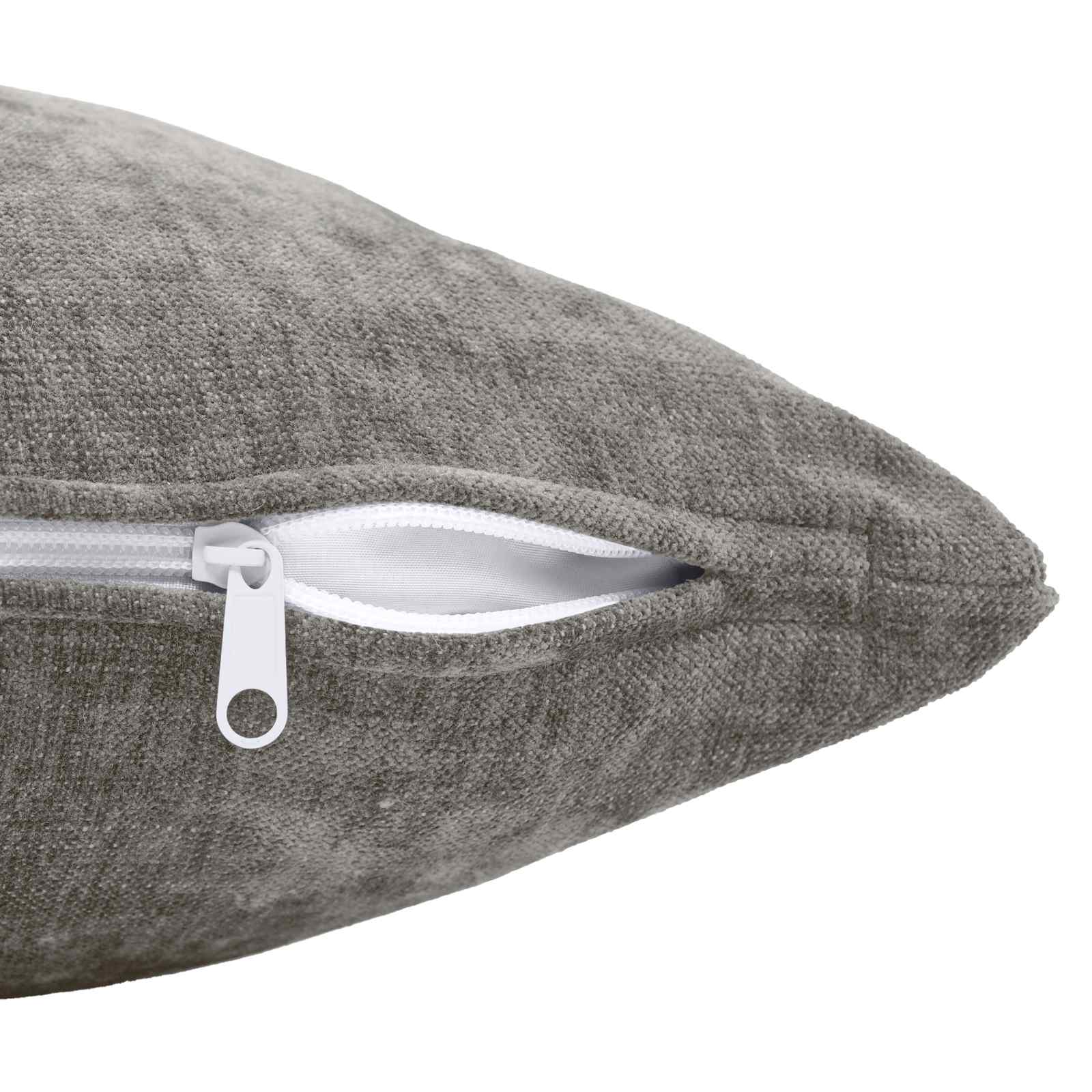 Κάλυμμα Μαξιλαριού 2 pcs HEERLEN Σκούρο Γκρι 40 x 40 cm - Pakobazaar