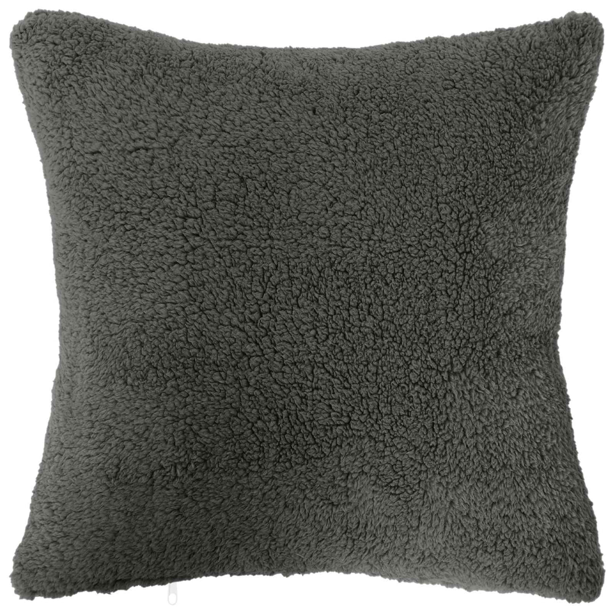 Κάλυμμα Μαξιλαριού 6 pcs HEERLEN Σκούρο Γκρι 40 x 40 cm Μπουκλέ - Pakobazaar