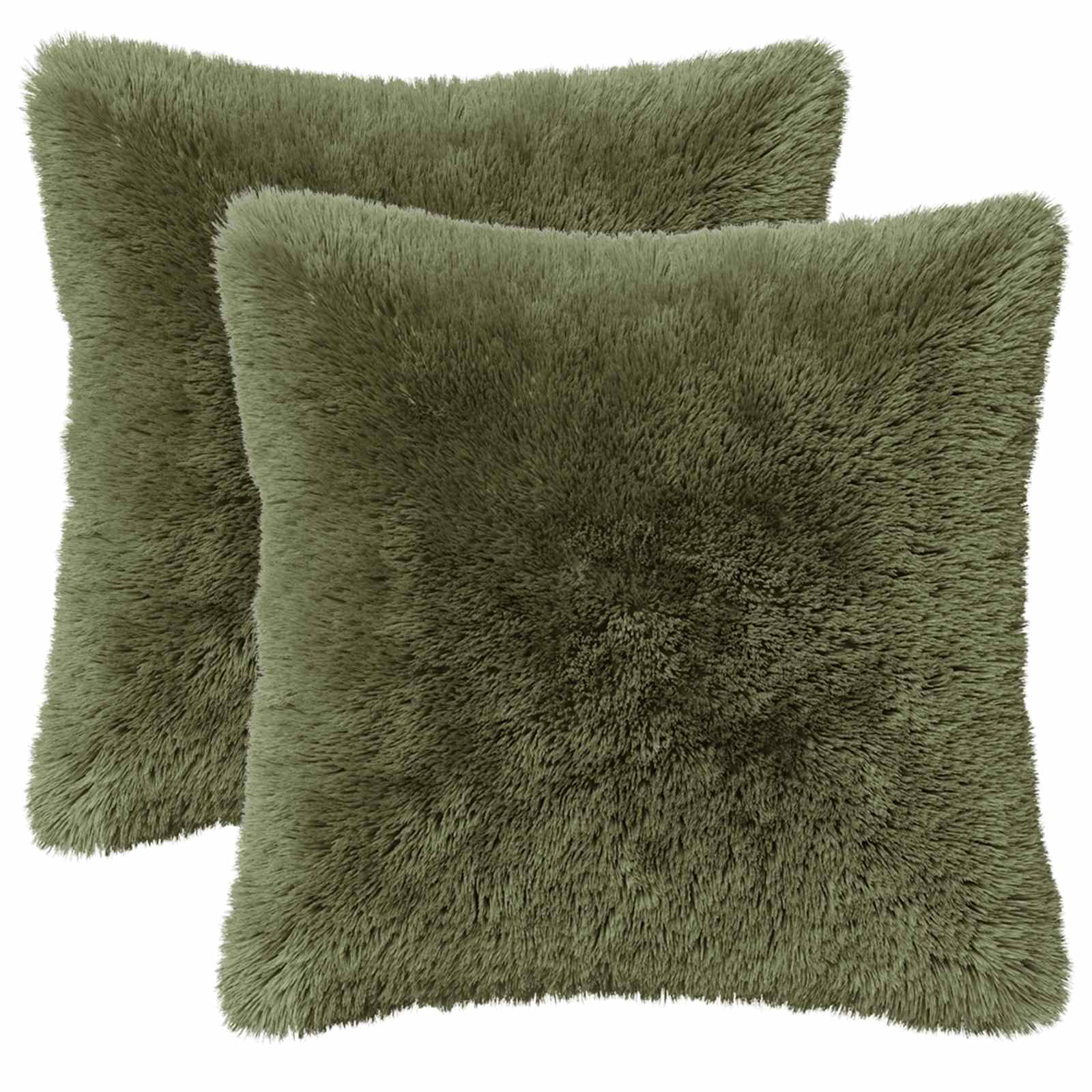 Κάλυμμα Μαξιλαριού 2 pcs HEERLEN Πράσινο 40 x 40 cm PV Φλίς