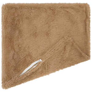 Κάλυμμα Μαξιλαριού 6 pcs HEERLEN Taupe 40 x 40 cm PV Φλίς
