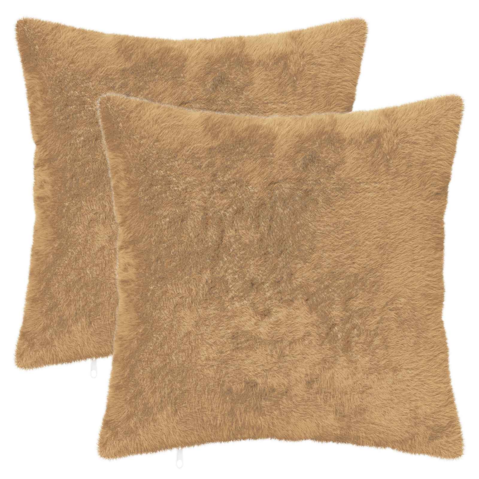 Κάλυμμα Μαξιλαριού 2 τμχ. HEERLEN Taupe 40 x 40 cm
