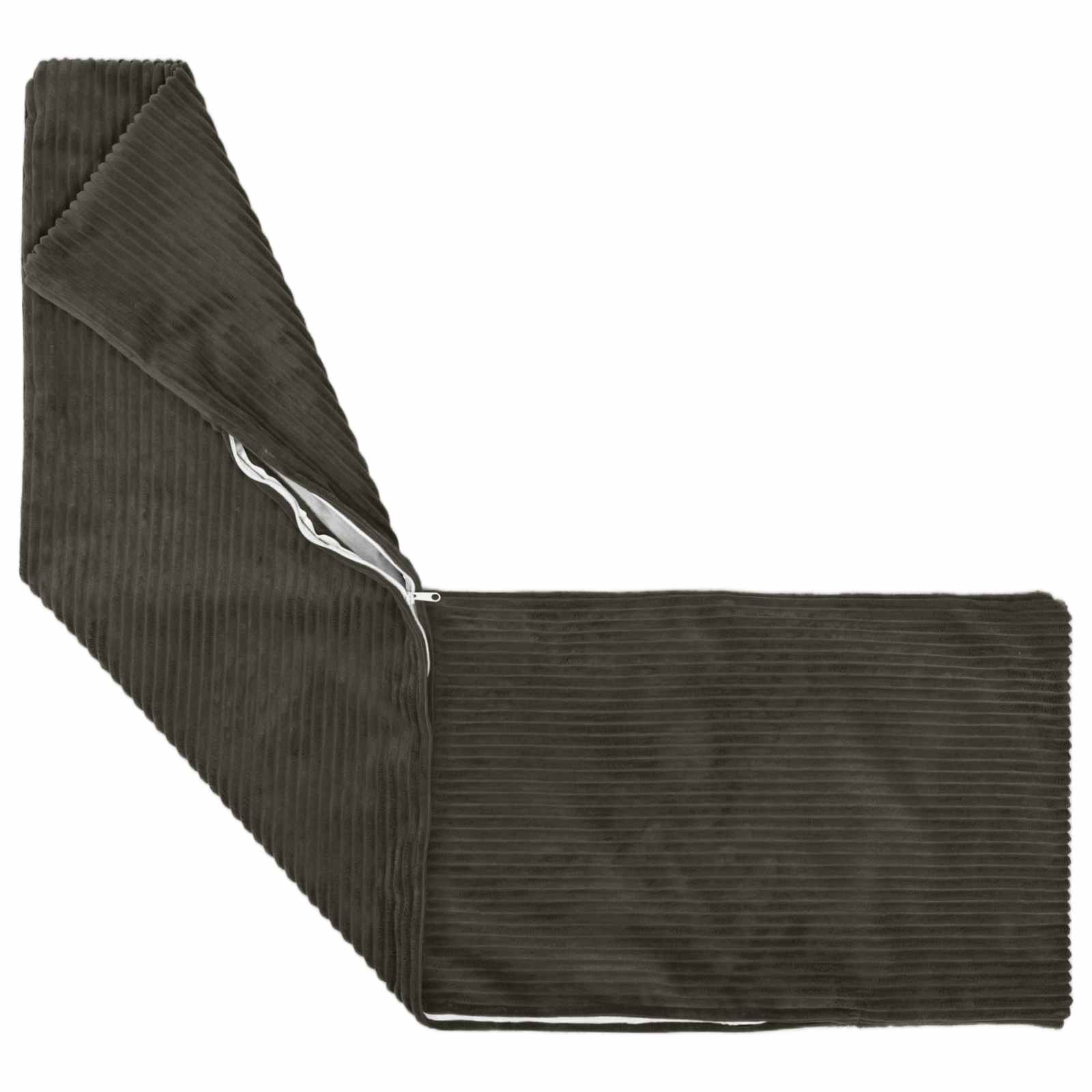 Κάλυμμα Μαξιλαριού 2 pcs HEERLEN Ανθρακί 40 x 145 εκ. - Pakobazaar