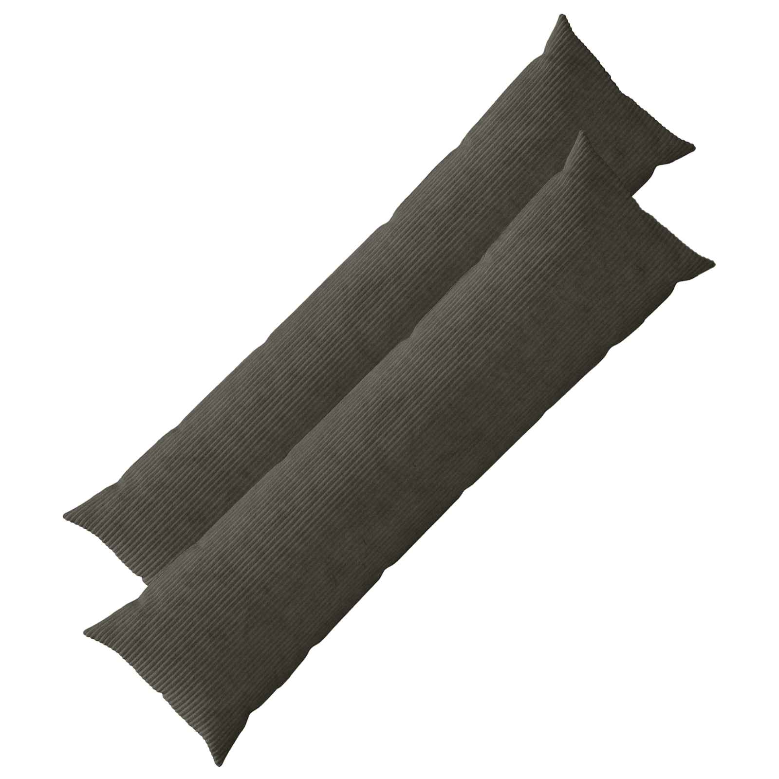 Κάλυμμα Μαξιλαριού 2 pcs HEERLEN Ανθρακί 40 x 145 εκ. - Pakobazaar