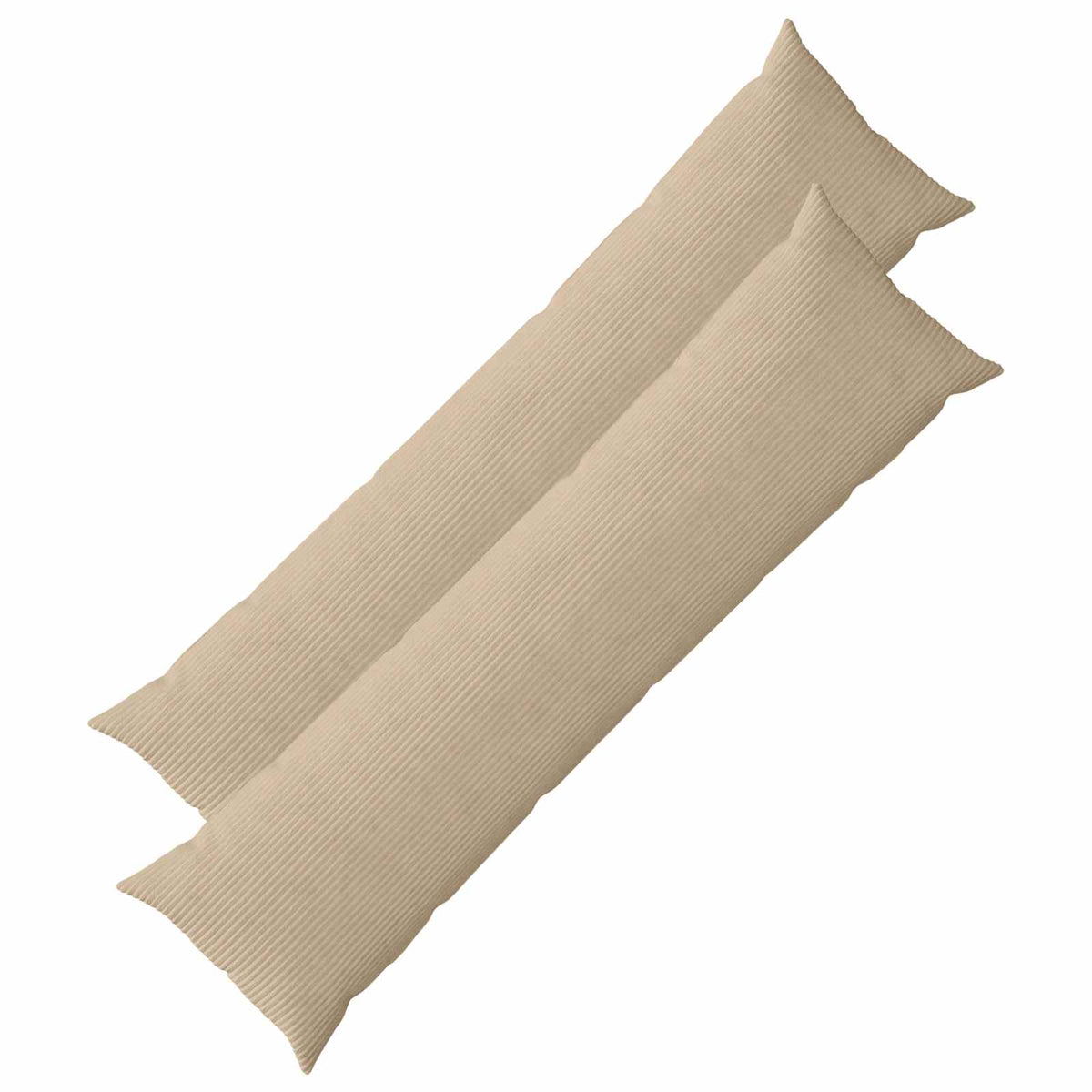 Κάλυμμα Μαξιλαριού 2 pcs HEERLEN Taupe 40 x 145 εκ. κορντουρόι - Pakobazaar