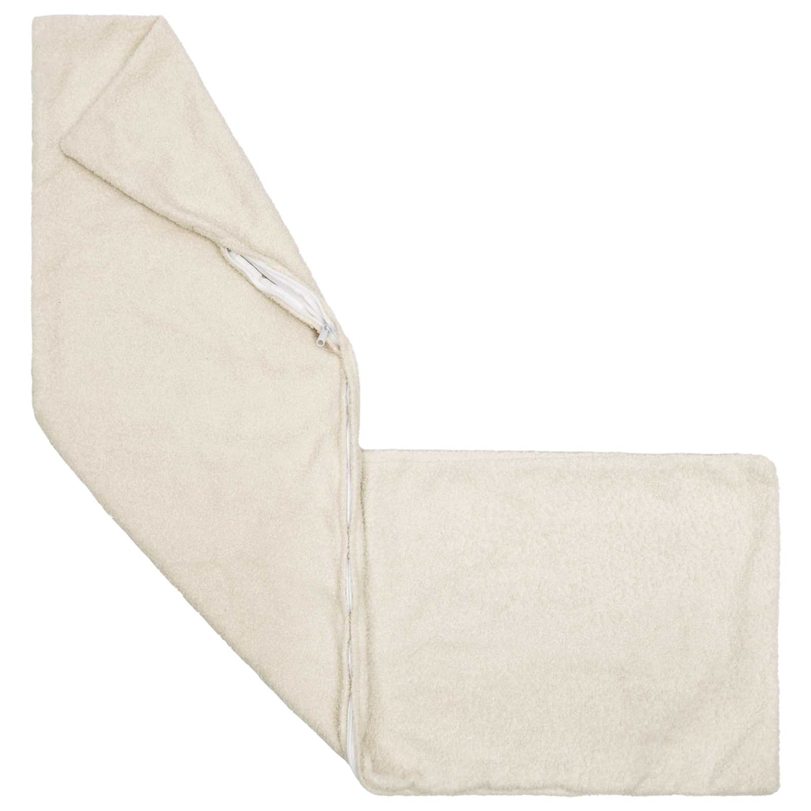 Κάλυμμα Μαξιλαριού 2 pcs HEERLEN Κρεμ 40 x 145 εκ. Μπουκλέ - Pakobazaar