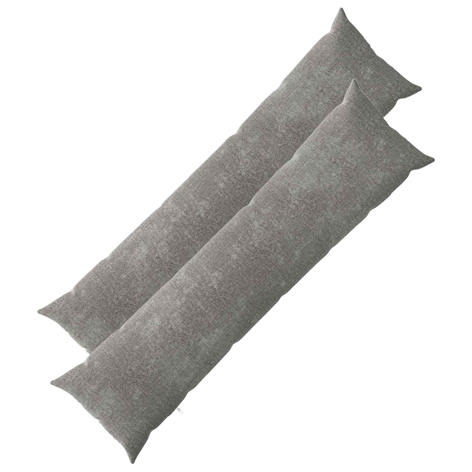 Κάλυμμα Μαξιλαριού 2 pcs HEERLEN Σκούρο Γκρι 40 x 145 εκ.