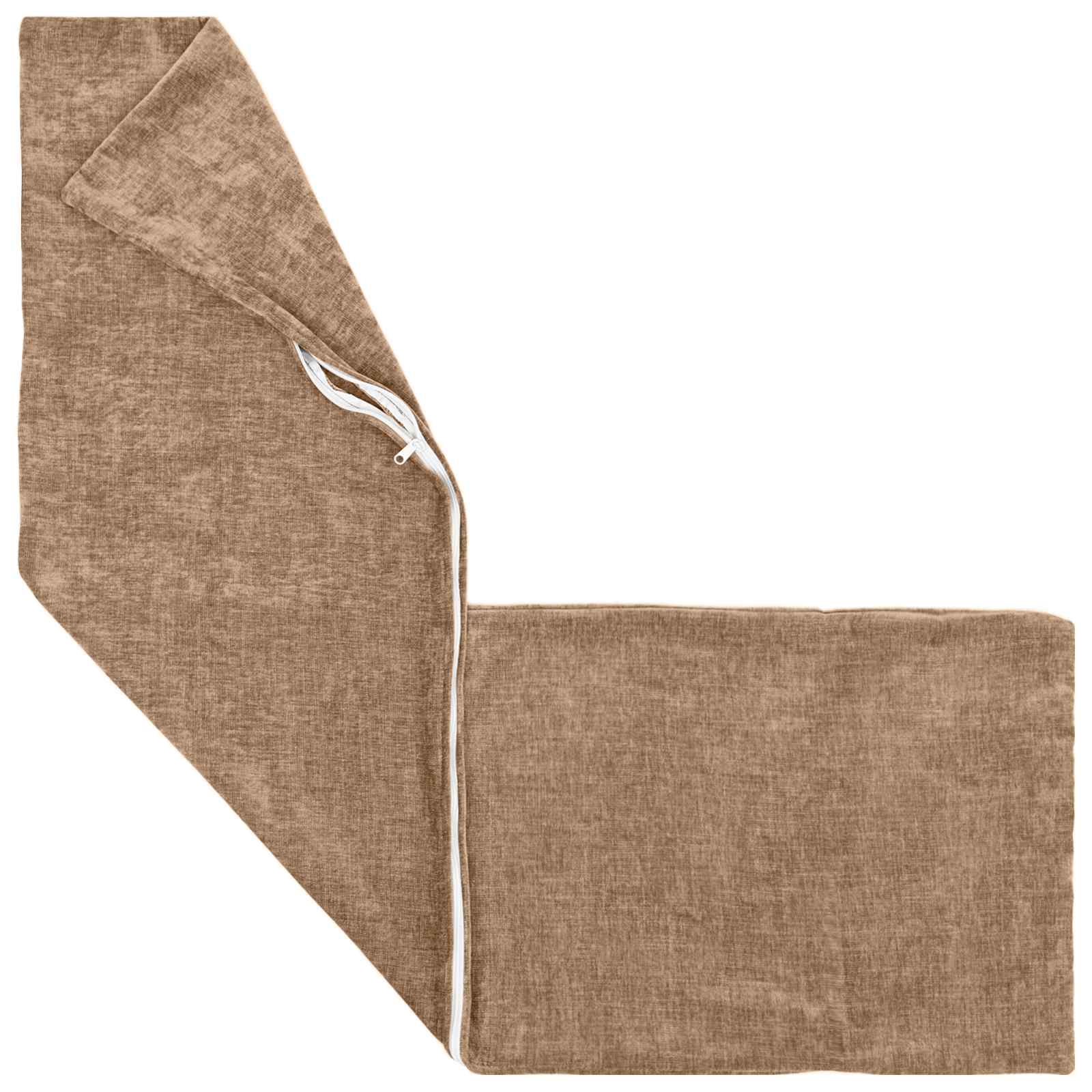 Κάλυμμα Μαξιλαριού 2 pcs HEERLEN Καφέ 40 x 145 εκ.