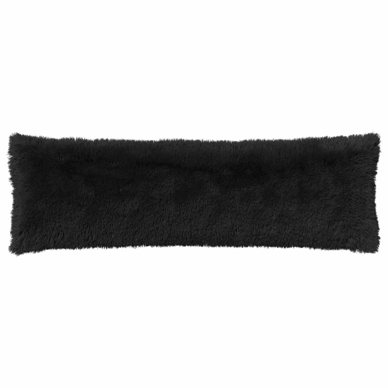 Κάλυμμα Μαξιλαριού 2 pcs HEERLEN Μαύρο 40 x 145 εκ. PV Φλίς - Pakobazaar