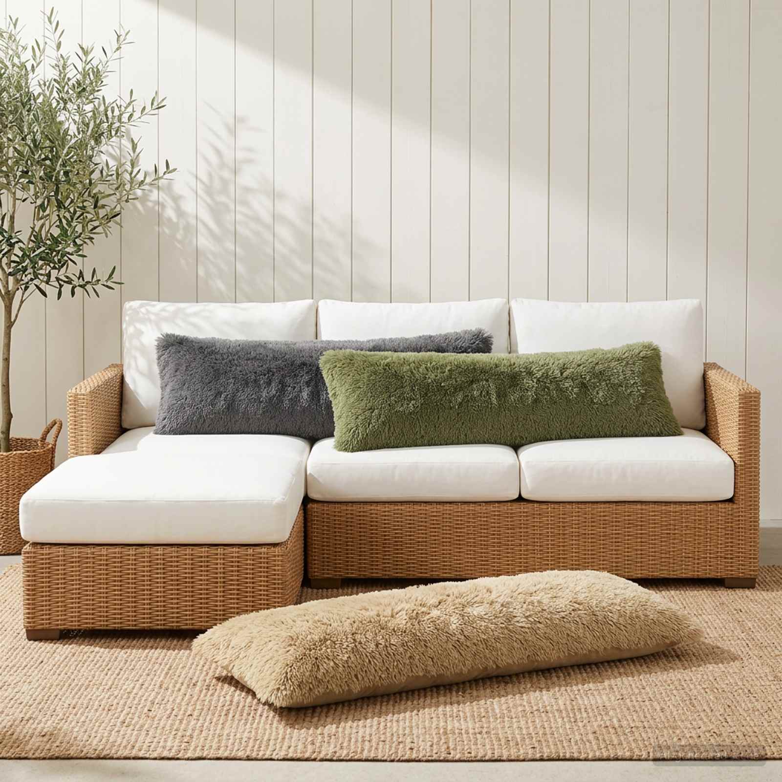 Κάλυμμα Μαξιλαριού HEERLEN Πράσινο 40 x 145 εκ. PV Φλίς - Pakobazaar