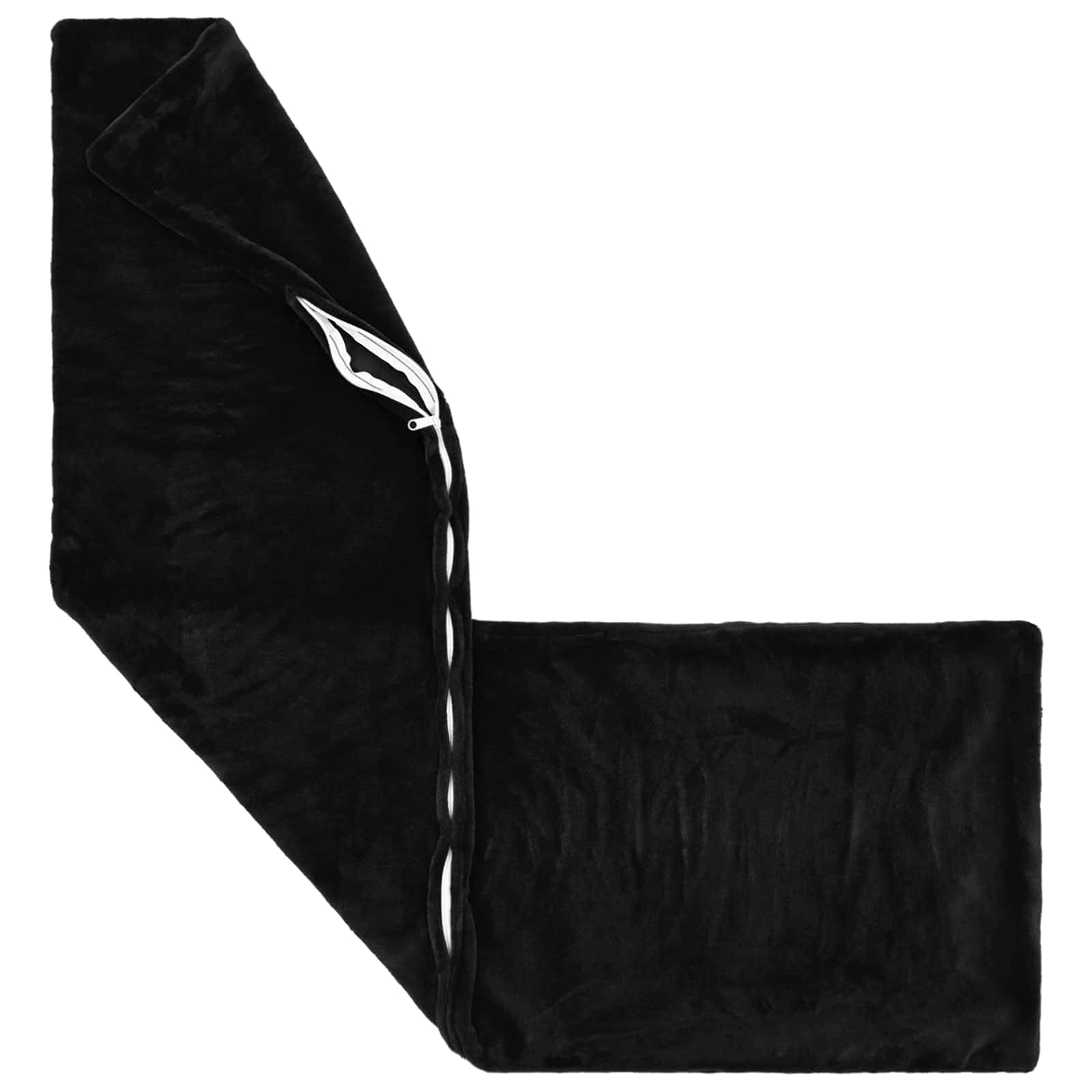 Κάλυμμα Μαξιλαριού 2 pcs HEERLEN Μαύρο 40 x 145 εκ. Φανέλα - Pakobazaar