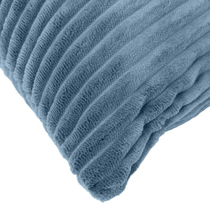 Κάλυμμα Μαξιλαριού 2 pcs HEERLEN Μπλε 40 x 60 cm κορντουρόι